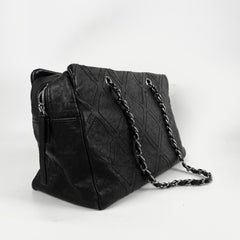 Chanel Diamond Stitch Tote Large Black - 12 Series