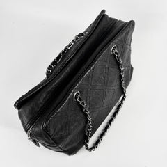Chanel Diamond Stitch Tote Large Black - 12 Series