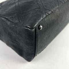 Chanel Diamond Stitch Tote Large Black - 12 Series