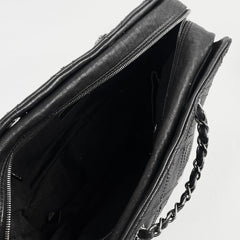 Chanel Diamond Stitch Tote Large Black - 12 Series