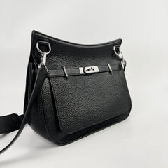 Hermes Jysiere Clemence Noir O Square Stamp 2011