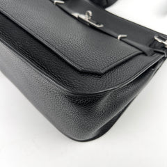 Hermes Jysiere Clemence Noir O Square Stamp 2011