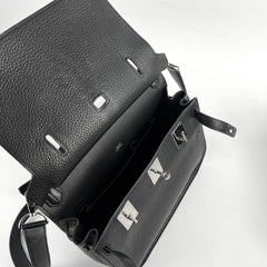 Hermes Jysiere Clemence Noir O Square Stamp 2011