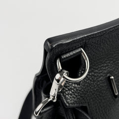 Hermes Jysiere Clemence Noir O Square Stamp 2011