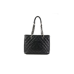 Chanel Caviar Granded Shopping Tote Black