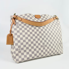 Louis Vuitton Graceful MM Damier Azur Microchip