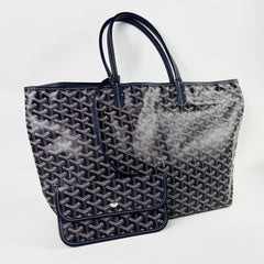 Goyard St Louis PM Tote Navy