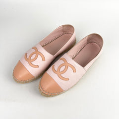 Chanel Espadrilles Pink/Coral - Size 37