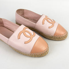 Chanel Espadrilles Pink/Coral - Size 37