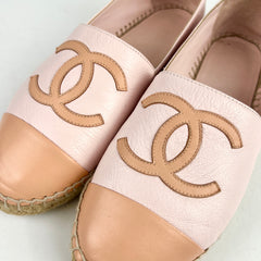 Chanel Espadrilles Pink/Coral - Size 37