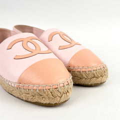 Chanel Espadrilles Pink/Coral - Size 37