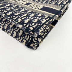 Dior Medium Book Tote Oblique Navy