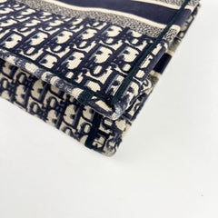 Dior Medium Book Tote Oblique Navy