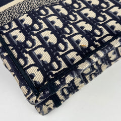 Dior Medium Book Tote Oblique Navy