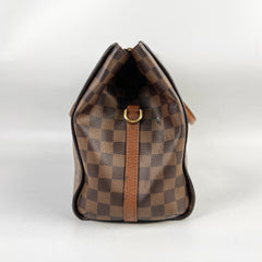 Louis Vuitton Greenwich Top Handle Shoulder Bag Damier Ebene