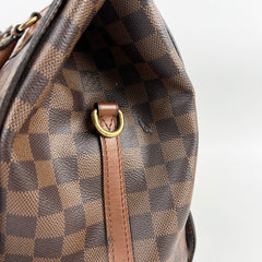 Louis Vuitton Greenwich Top Handle Shoulder Bag Damier Ebene