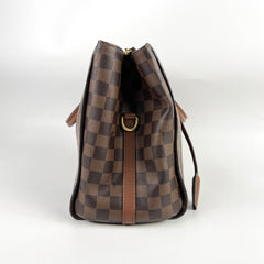 Louis Vuitton Greenwich Top Handle Shoulder Bag Damier Ebene