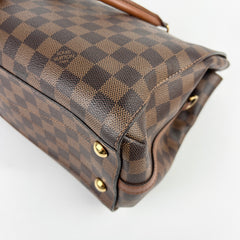 Louis Vuitton Greenwich Top Handle Shoulder Bag Damier Ebene