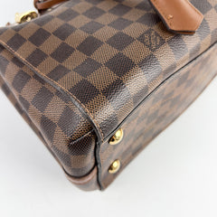 Louis Vuitton Greenwich Top Handle Shoulder Bag Damier Ebene