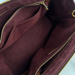 Louis Vuitton Greenwich Top Handle Shoulder Bag Damier Ebene