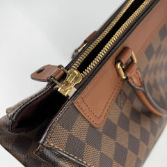 Louis Vuitton Greenwich Top Handle Shoulder Bag Damier Ebene