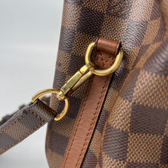 Louis Vuitton Greenwich Top Handle Shoulder Bag Damier Ebene