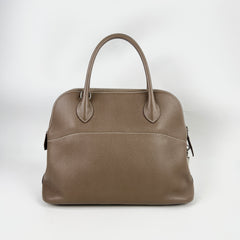 Hermes Bolide 31 Etoupe Clemence C Stamp