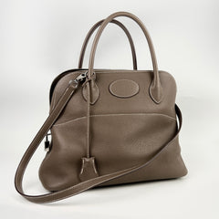 Hermes Bolide 31 Etoupe Clemence C Stamp