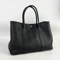 Hermes Garden Party 36 Black D Stamp (2019)