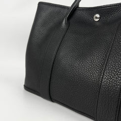 Hermes Garden Party 36 Black D Stamp (2019)