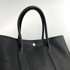 Hermes Garden Party 36 Black D Stamp (2019)