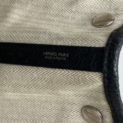 Hermes Garden Party 36 Black D Stamp (2019)