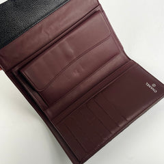 Chanel Long Black Caviar Wallet