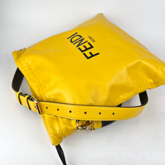 Fendi Yellow Lambskin Tote