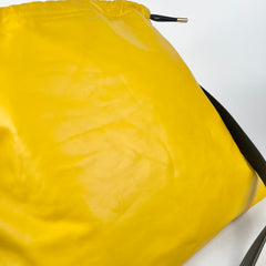 Fendi Yellow Lambskin Tote