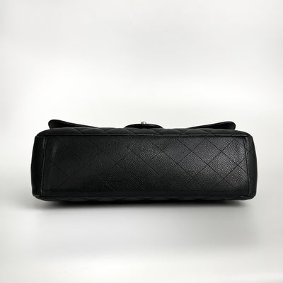 Chanel Quilted Caviar Maxi Black