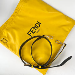 Fendi Yellow Lambskin Tote