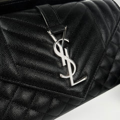 Saint Laurent Envelope Flap Small Black