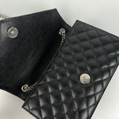 Saint Laurent Envelope Flap Small Black