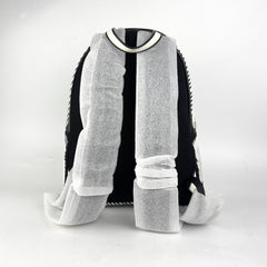 Fendi White Canvas/Leather Backpack