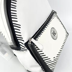 Fendi White Canvas/Leather Backpack