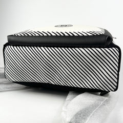 Fendi White Canvas/Leather Backpack