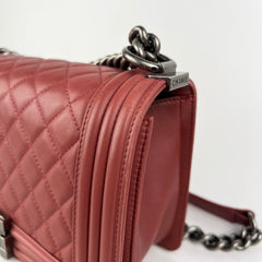 Chanel Old Medium Boy Pink