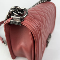 Chanel Old Medium Boy Pink