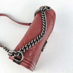 Chanel Old Medium Boy Pink