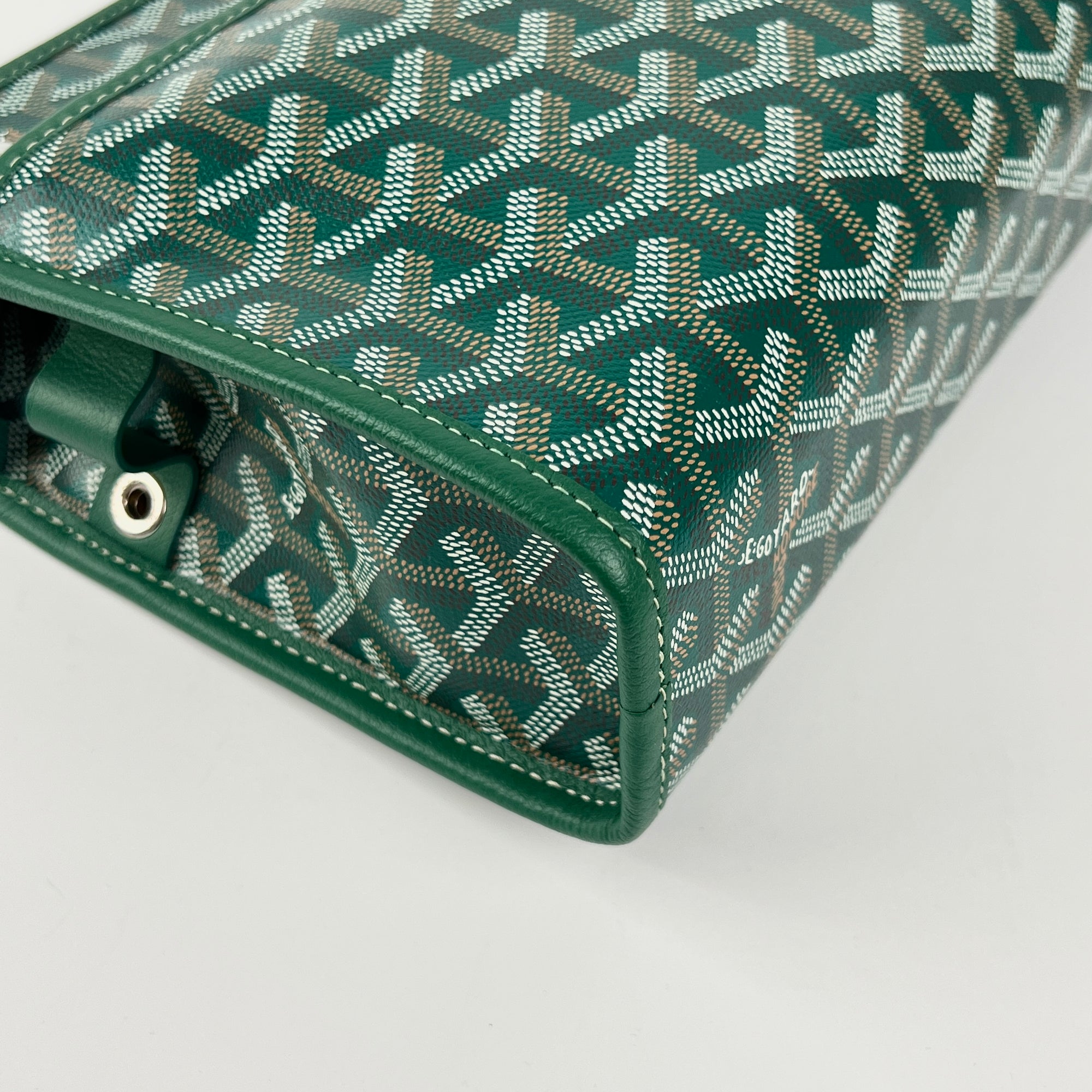 2021 New Style Goyard Jouvence Toiletry Pouch GM Top Quality Copy Green