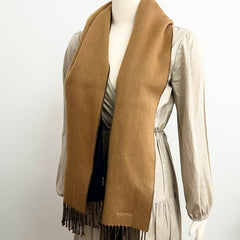 Hermes Reverse Cashmere Scarf Camel/Marine
