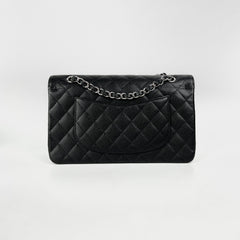 Chanel Classic Flap Medium/Large M/L Caviar Black - Series 11