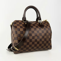 Louis Vuitton Speedy 25 Bandoulliere Damier Eben