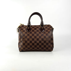 Louis Vuitton Speedy 25 Bandoulliere Damier Eben